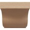 Ekena Millwork 11"W x 11"D x 11"H Wide Van Buren Rough Cedar Woodgrain TimberThane Corbel, Primed Tan CORUR11X11X11VANRCPR - alternate 2